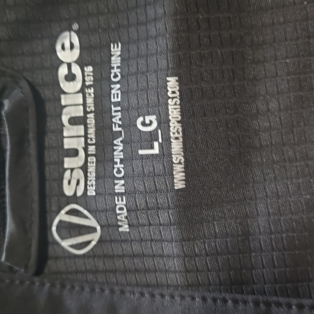 Sunice Black Softshell Jacket In Size Large - Picture 11 of 11